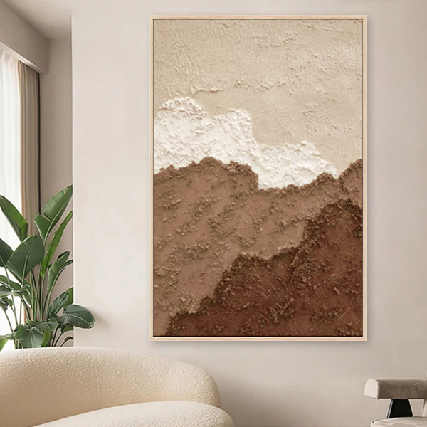 Framed Canvas Print White Geometric Line Spiral Abstract