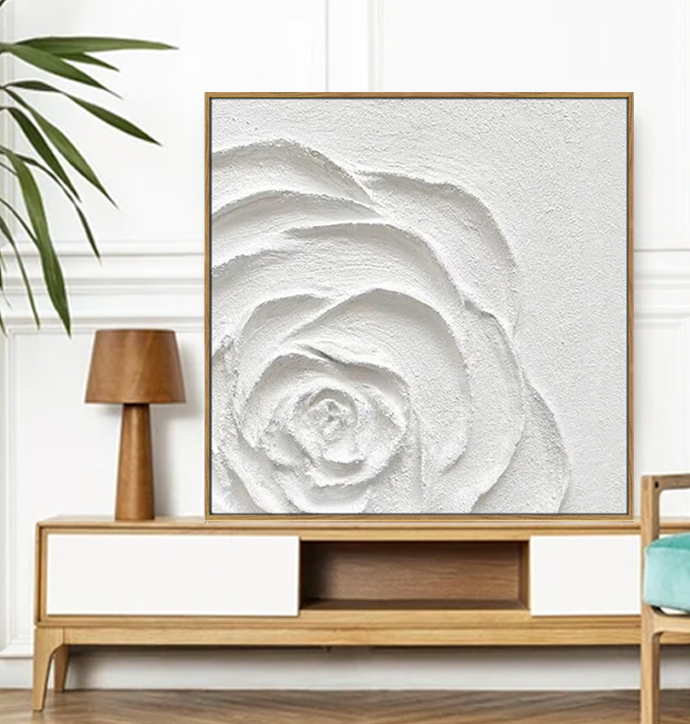 Textured Handpainted Framed Canvas Art