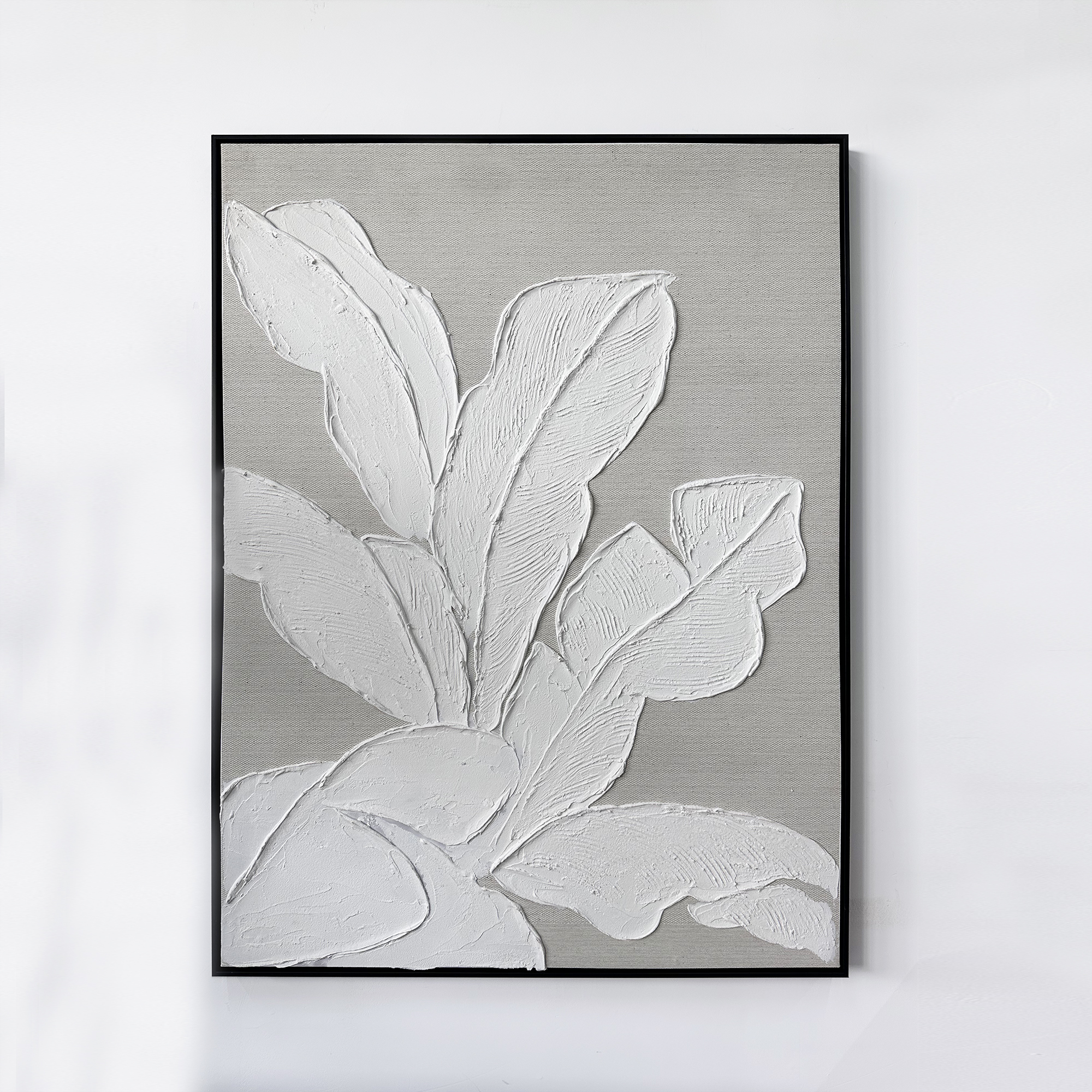 Coastal Texture Handpainted Great Wall Framed Canvas Art