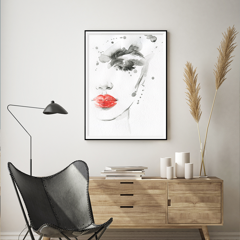 Framed HD Canvas Landscape Painting Wall Art