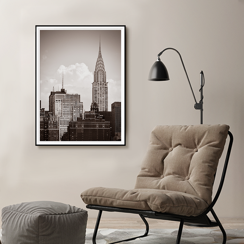 Framed Landscape Painting Canvas Wall Art