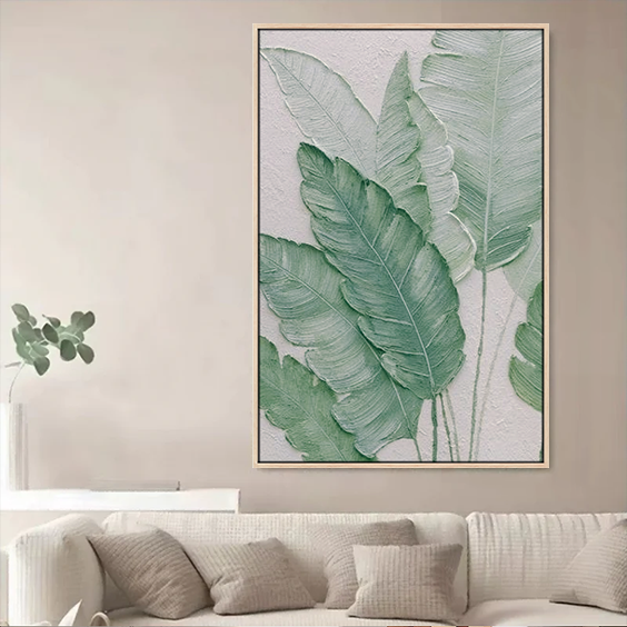 Abstract Textured Handpainted Wall Art Home Decor