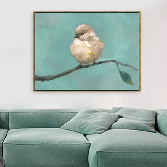 3D Textured Hand Made Framed Canvas Wall Art