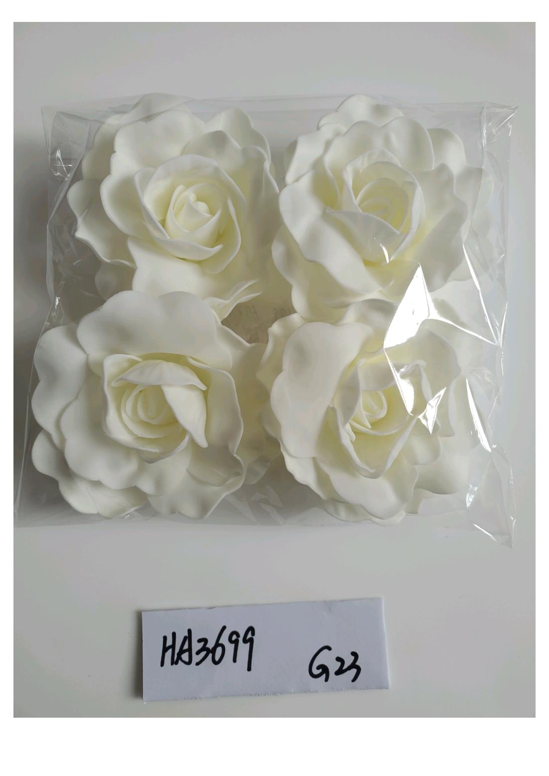Artificial Foam Rose Head