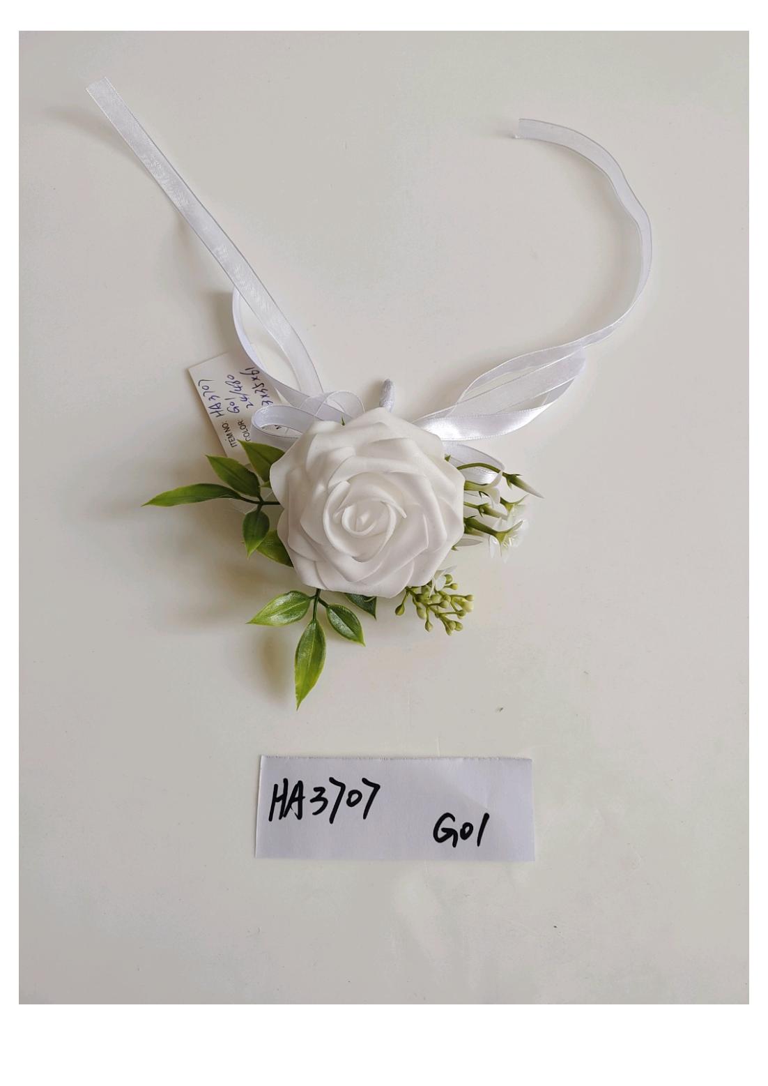 Artificial Rose Corsage for Wedding