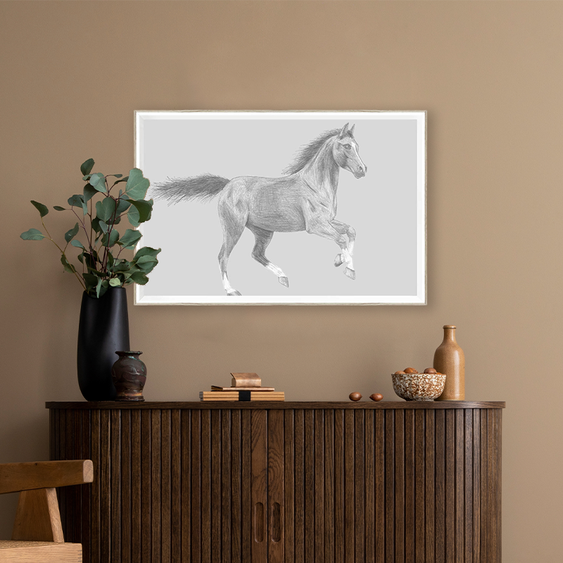 Black and White Framed Wall Art for Home Decor