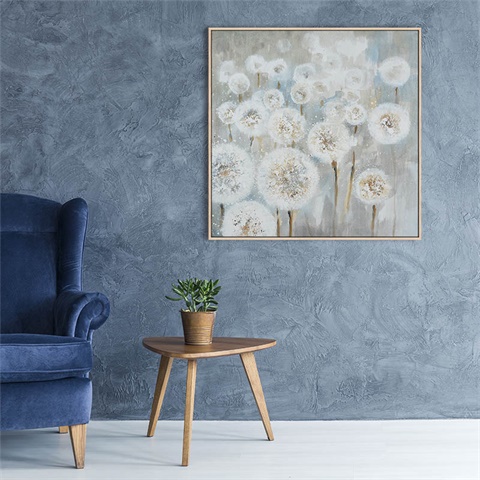 Handpainted Framed Canvas Wall Art Decoration