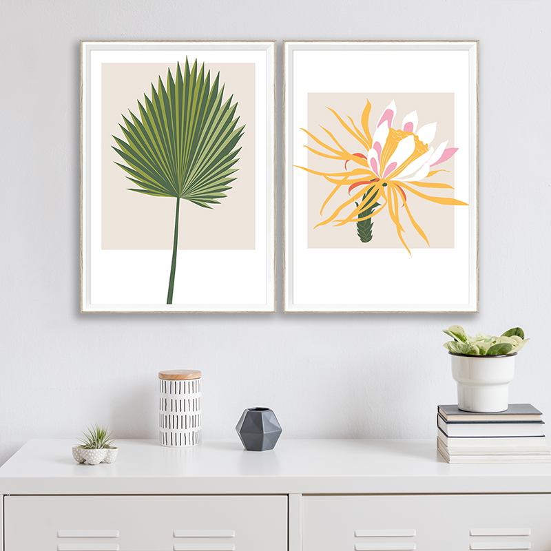 Framed HD Landscape Painting Canvas Wall Art