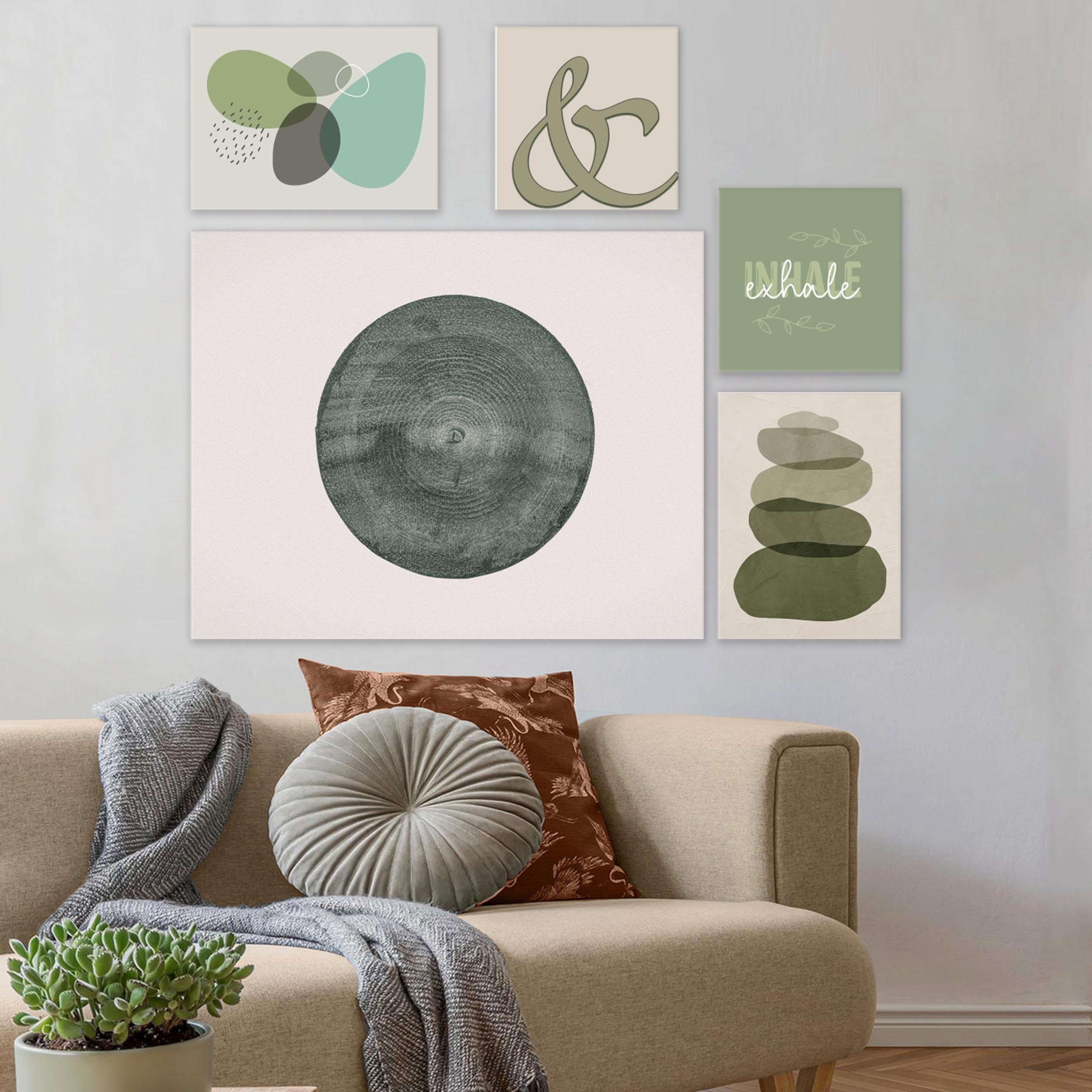 Beach Design Canvas Wall Art Set of 5