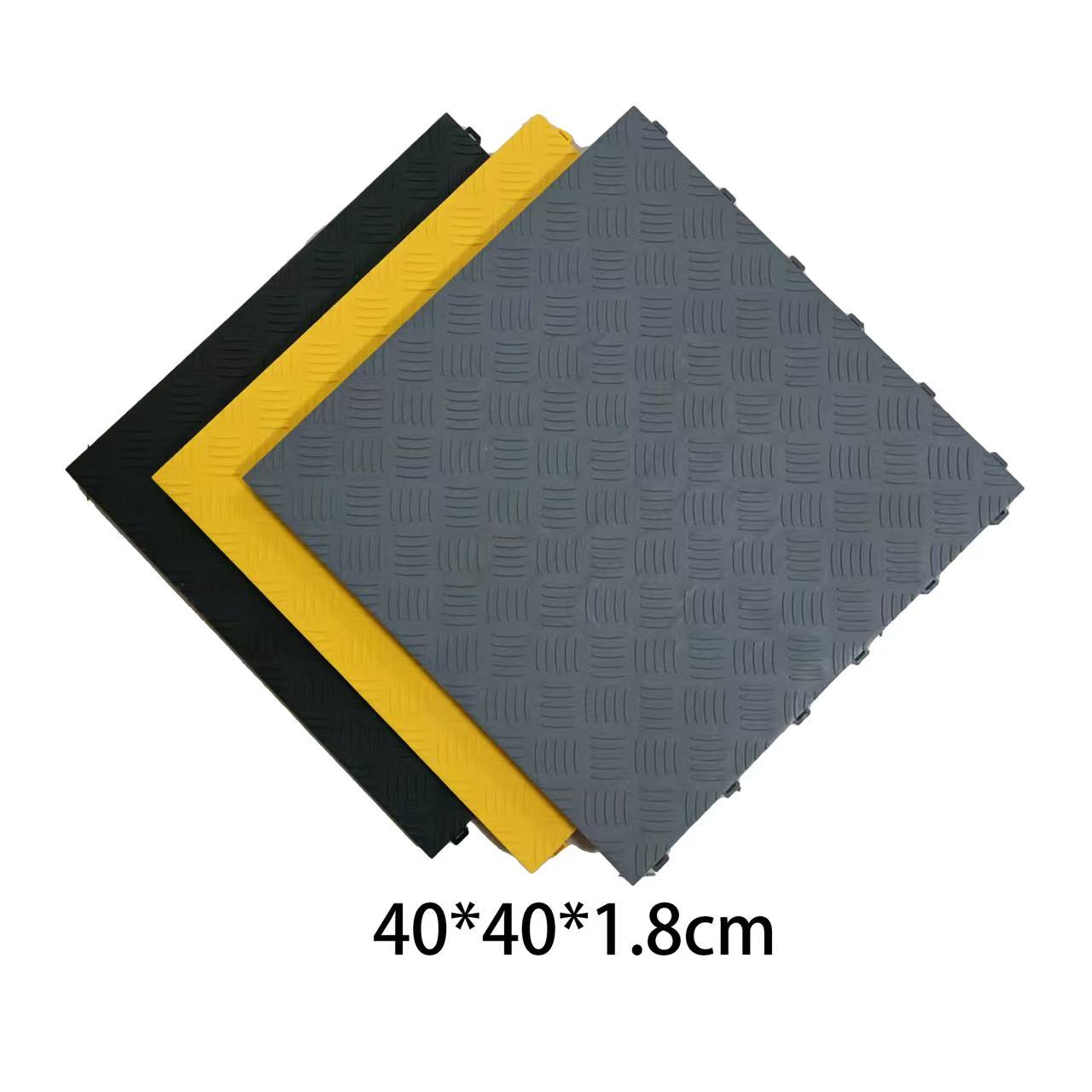 Interlocking Solid Garage Floor Tile