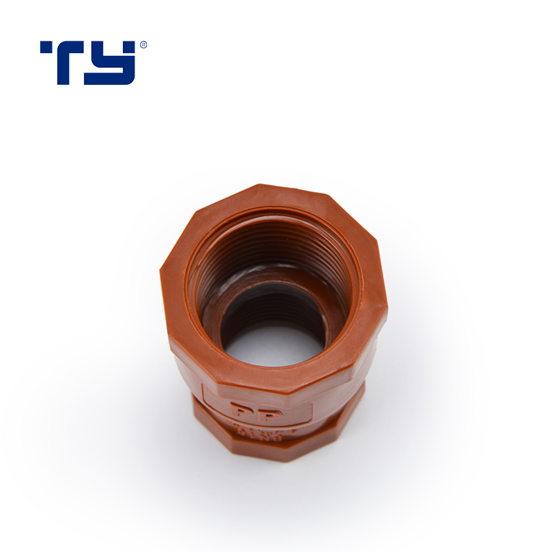 PP Compression Pipe Fittings for Fluid Transport
