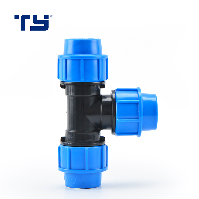 Polypropylene PP Male Thread Elbow Compression Fitting