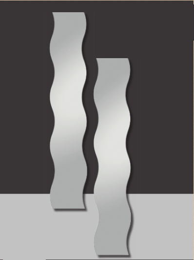 Decorative Frameless Wall Mirrors