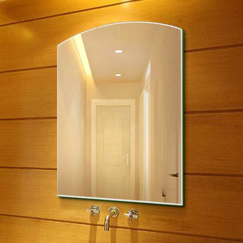 Frameless Bathroom Mirror Glass for Wash Basin