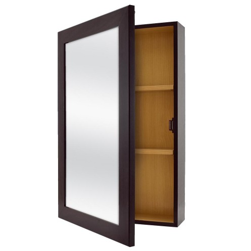 Wall-Mounted Bathroom Vanity Cabinet with Medicine Mirror Storage