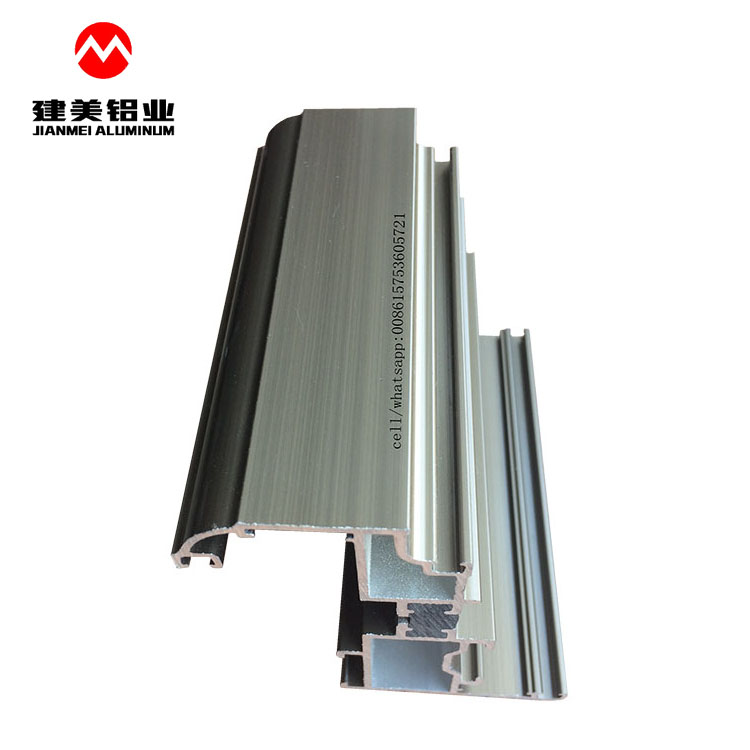 Aluminium Window Profile with Various Finishes