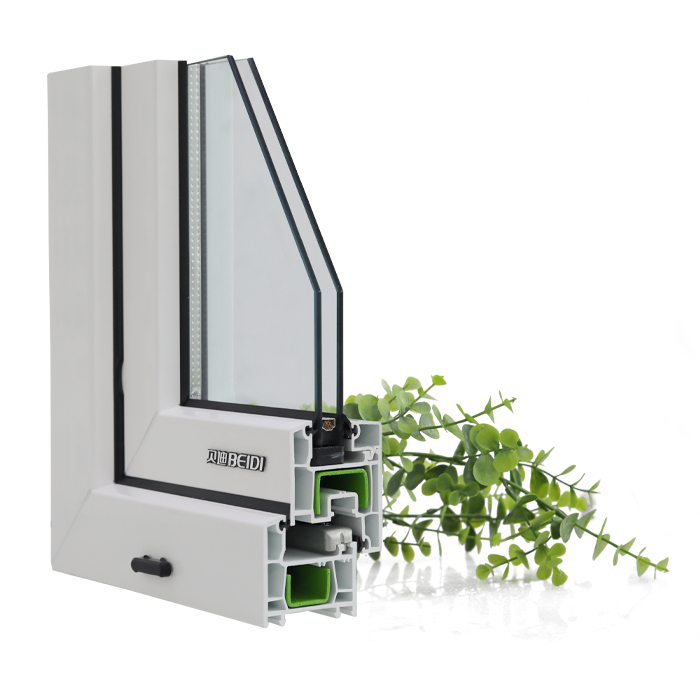 White UPVC Profile for Windows and Doors