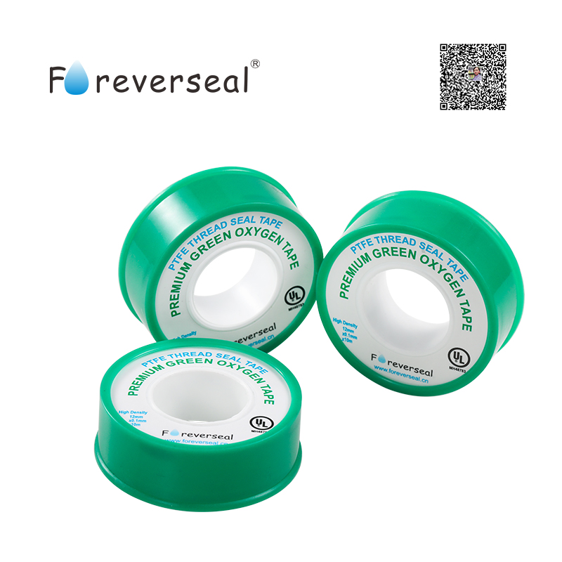 Green Oxygen Thread Seal Tape