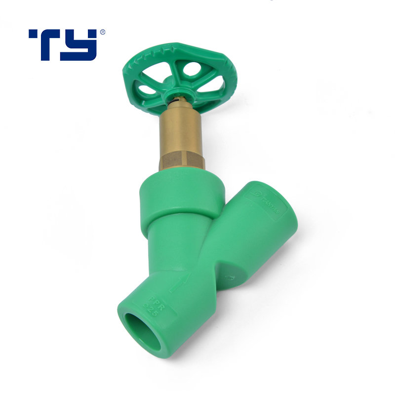 PPR Stop Valve and Pipe Fittings