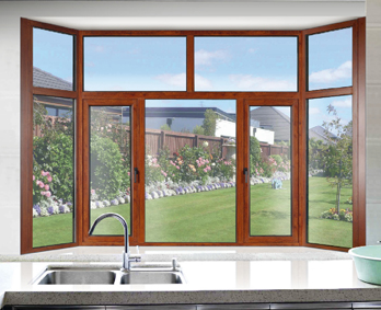 Laminated UPVC Profile 112