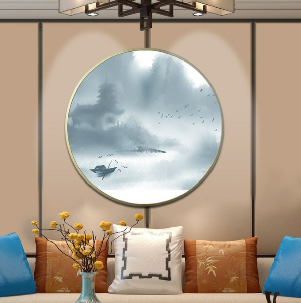 Aluminum Alloy Circular Picture Frame