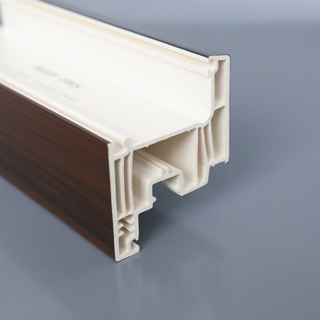 Laminated White UPVC Window Sash Profile