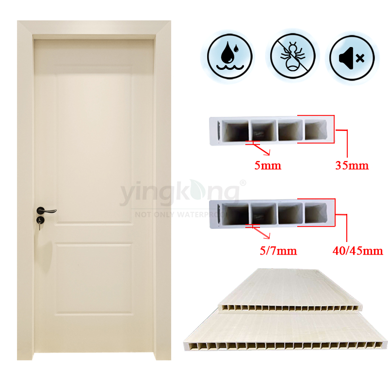 Wood Plastic Composite WPC Door Sheet