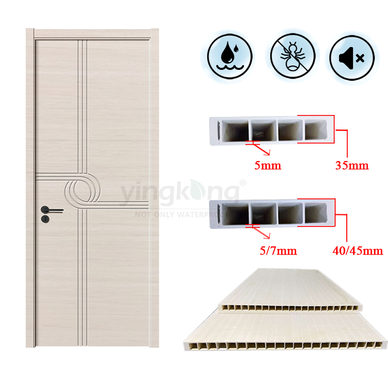 Anti-Dust Waterproof WPC Door