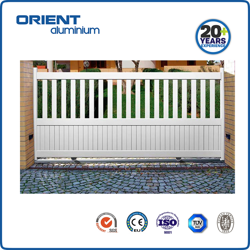 Custom Aluminum Automatic Sliding Swing Driveway Gate