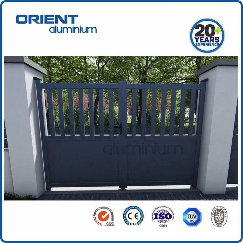 Aluminum Modern Swing Entrance Gate