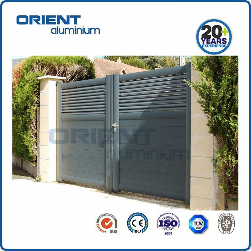 Customized Aluminum Driveway Swing Gate