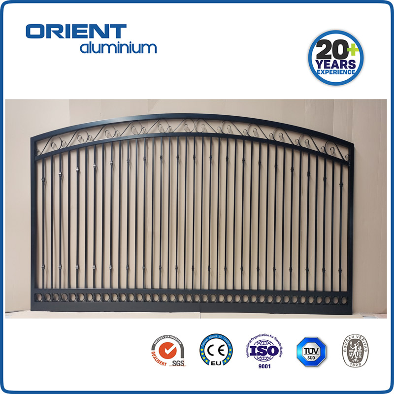 Aluminum Pedestrian Gate with Powder Coating
