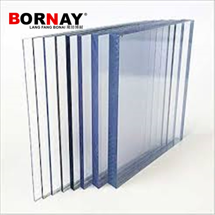 Transparent Corrugated PC Polycarbonate Roofing Panels