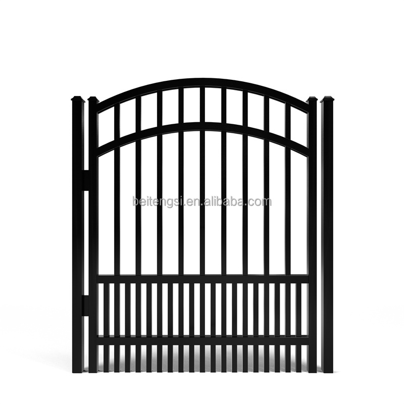 Metal Powder Coated Aluminum Slat Walkway Gate