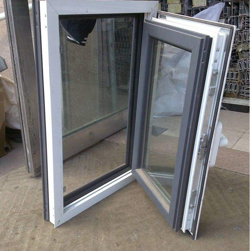 Powder Coated Aluminum Alloy Casement Windows with Thermal Break