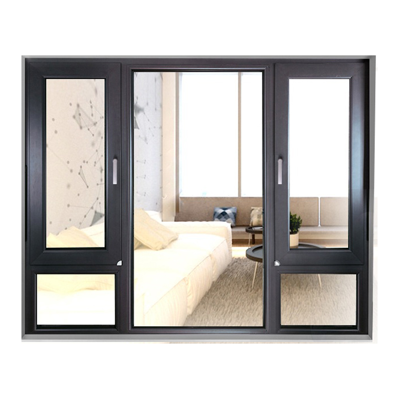 Heat-Insulation Double Glazing Aluminium Swing Casement Window