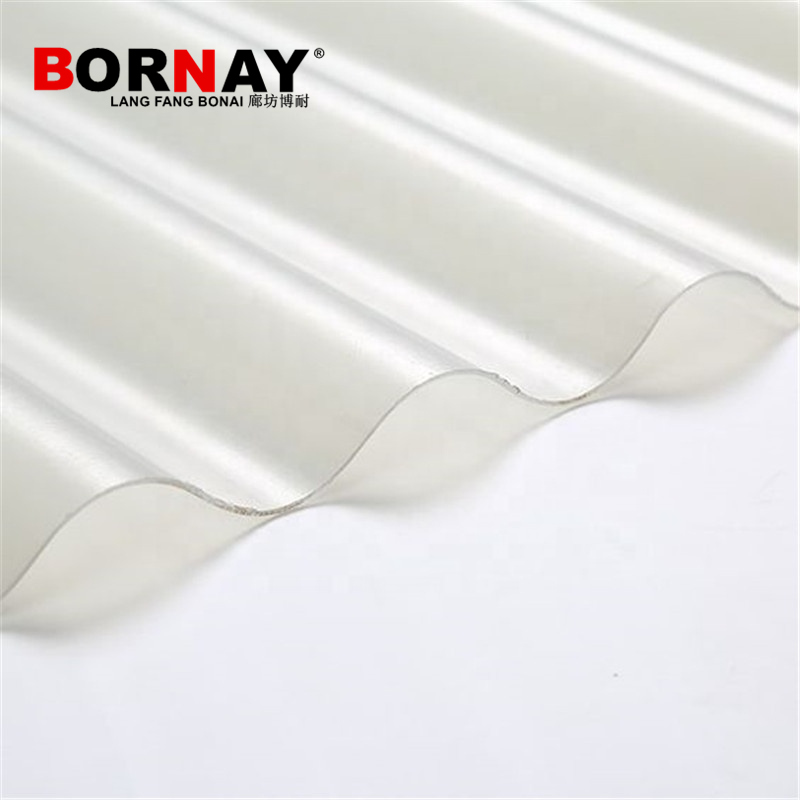 Polycarbonate Wave Board PC Corrugated Sunshine Board