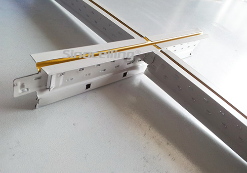 Cross Fluted Ceiling Tee Grids T-Bars