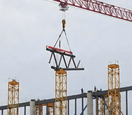 High-Strength Corrosion-Resistant Steel Truss Bridge Components
