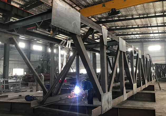 High-Strength Bridge Steel Truss for Municipal Roads
