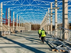 Steel Grid Shell Structures for Sports Stadiums