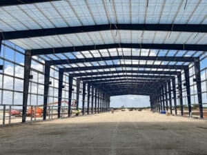 Steel Space Frame Prefabricated Building System