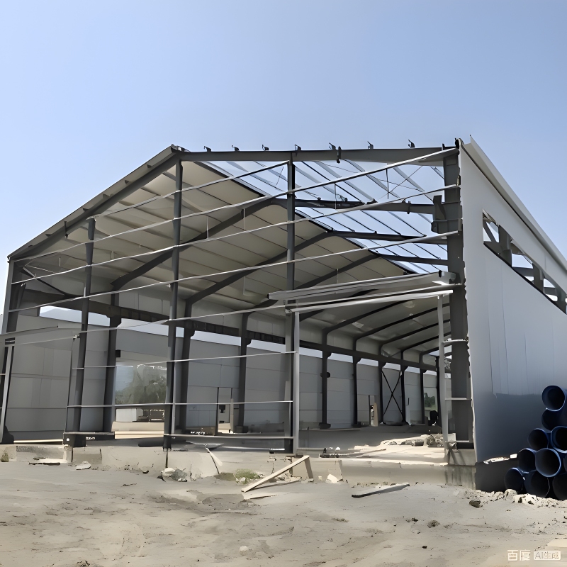 Portal Steel Structure Prefabricated Warehouse Building