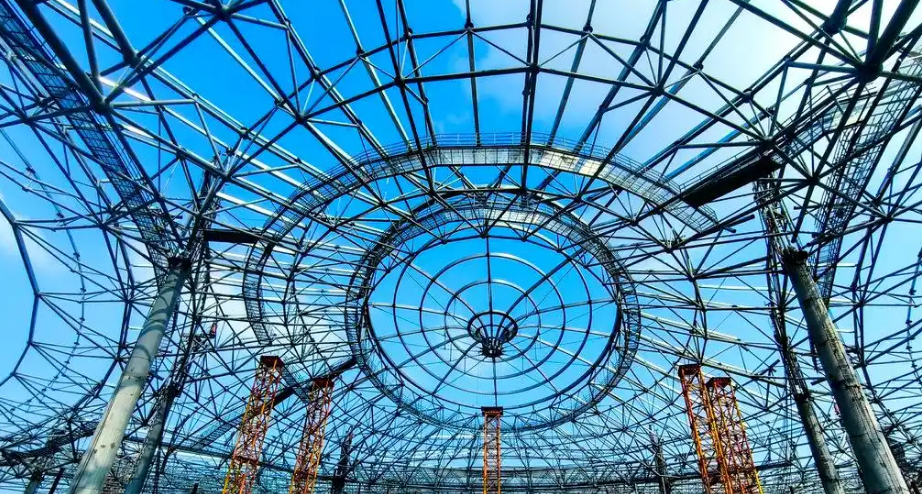 Steel Grid Terminal Large-Span Spatial Structure
