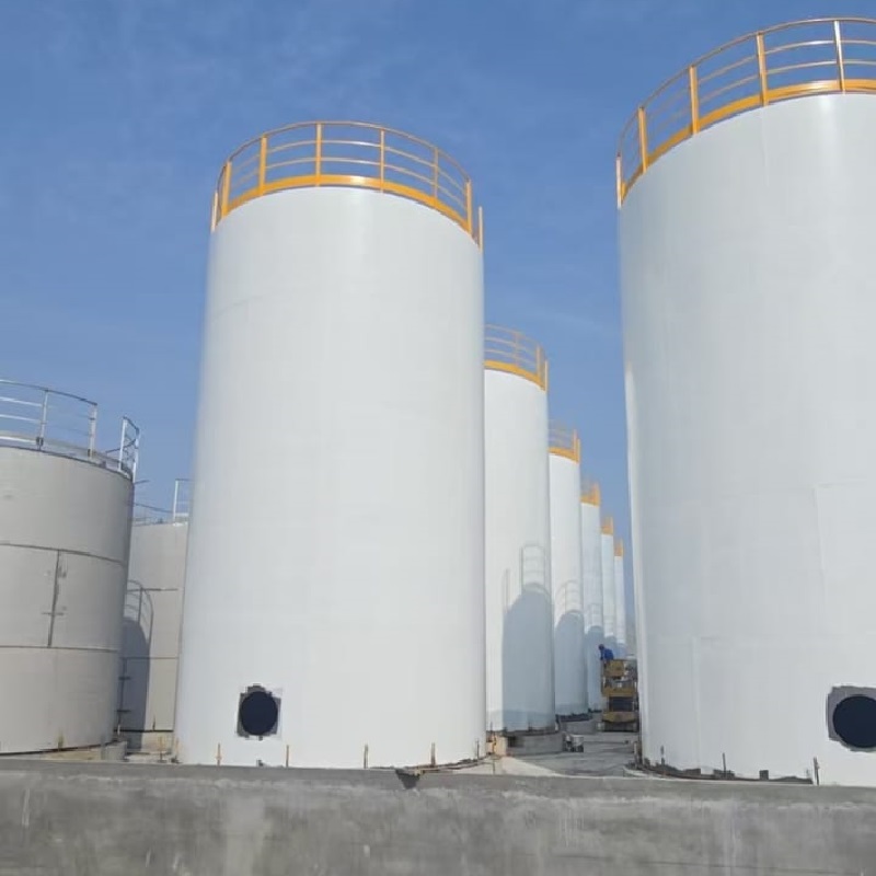 Industrial Cone-Roof Oil Storage Tank