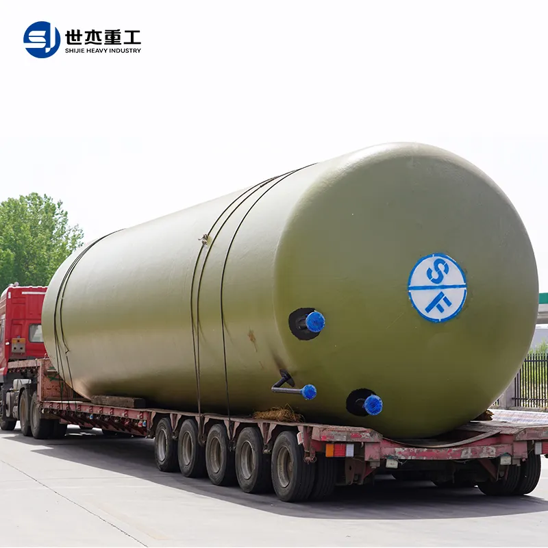 Underground Double-Walled Stainless Steel Oil Storage Tanks