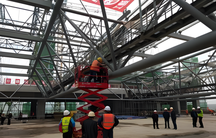 Bolted-Sphere Nodes for Steel Space Frame Stadiums