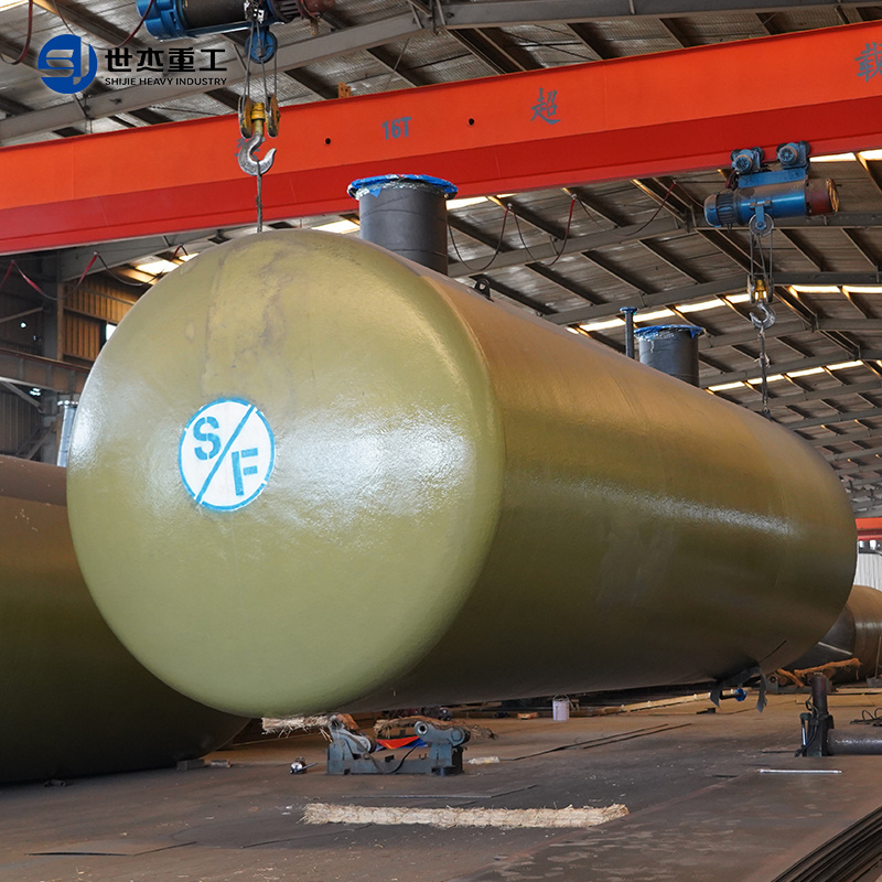 Horizontal Double-Wall Underground Storage Diesel Fuel Tank