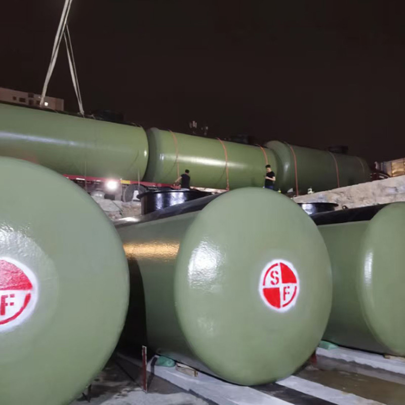 Industrial Horizontal Oil Tank Storage System