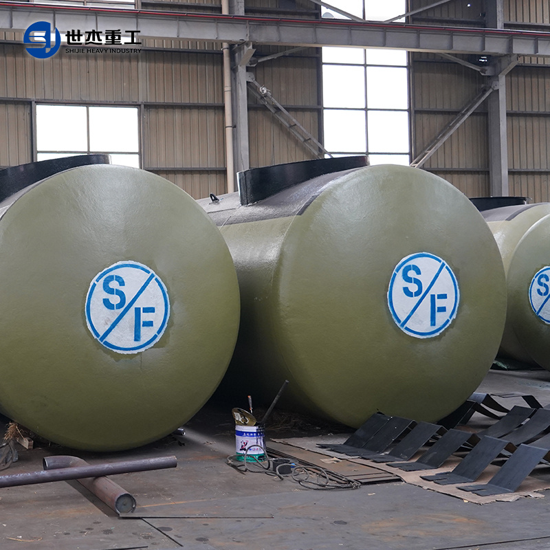 SF Fiberglass Double-Walled Underground Fuel Oil Storage Tanks